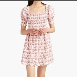 Hill House Athena Mini Nap Dress in Mermaid Pattern